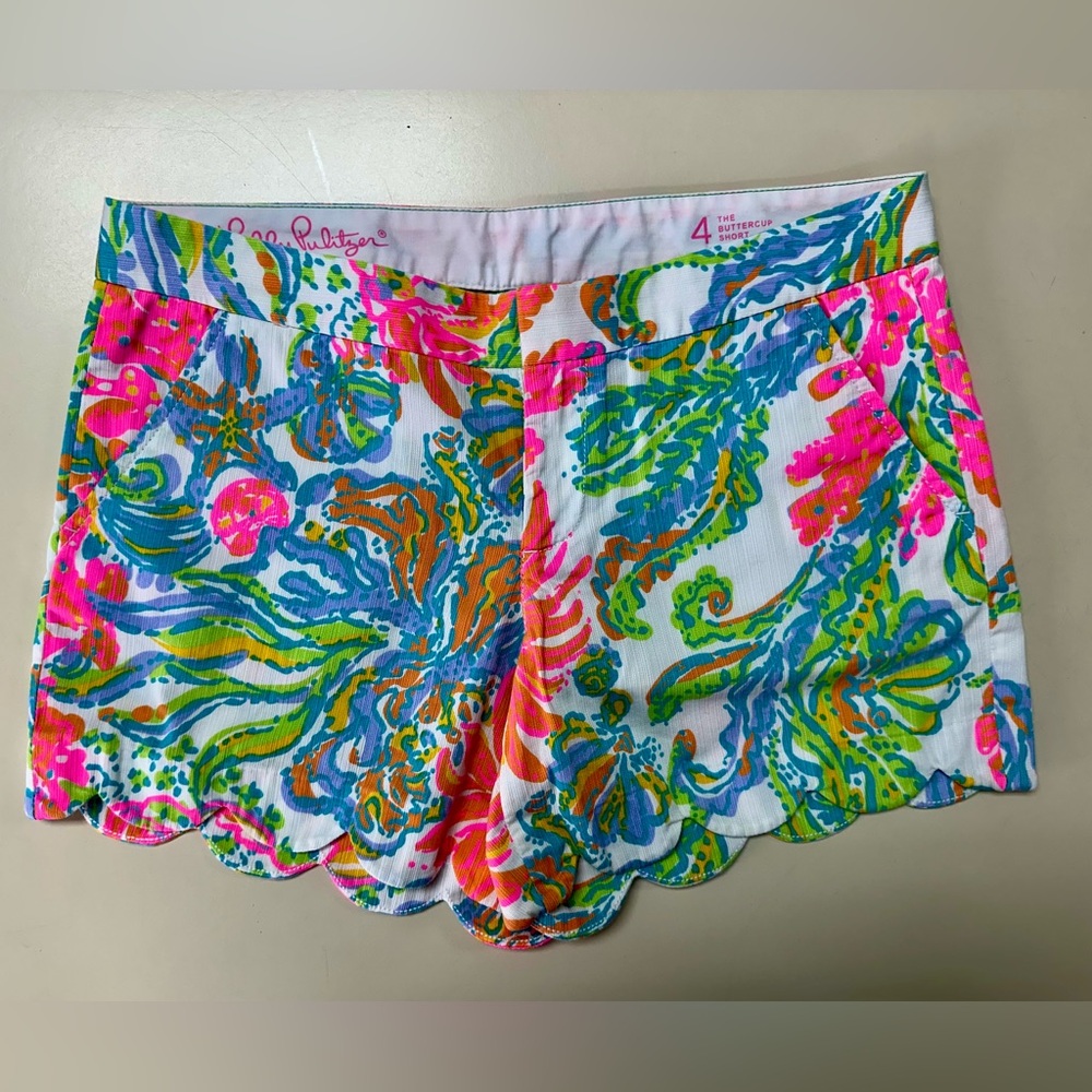 Lilly Pulitzer Multicolor Buttercup Shorts